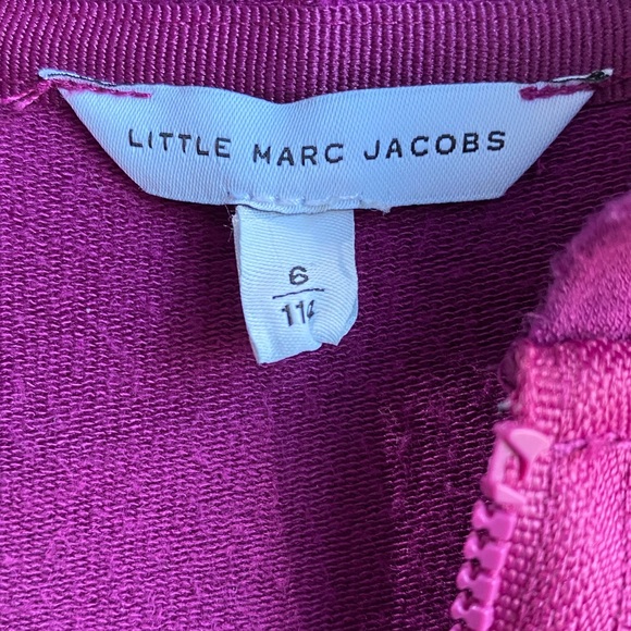 Little Marc Jacobs - Zip up sweater with hood - size:6 - Picture 3 of 5